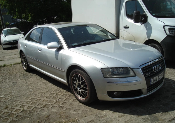 Audi A8 cena 36666 przebieg: 235000, rok produkcji 2005 z Stargard małe 301